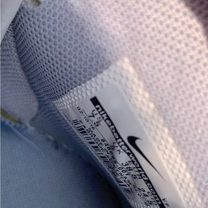 Air force nike 1s retro style.